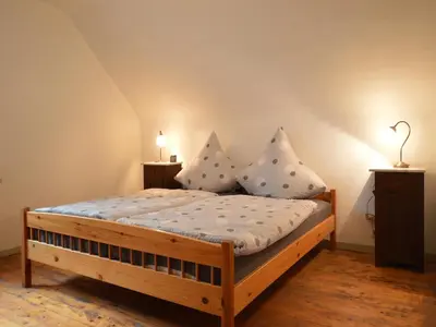 Ein Bett oder Betten in einem Zimmer der Unterkunft Neuendorf Elegant Nature Stay