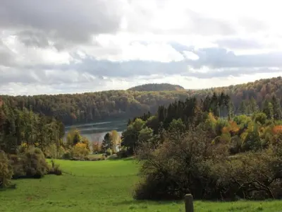Naturlandschaft in der Nähe des Ferienhauses