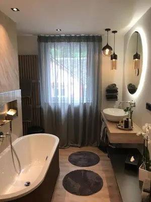 Ein Badezimmer in der Unterkunft Moselapart