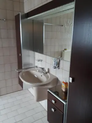 Ein Badezimmer in der Unterkunft Ferienwohnung Steffi