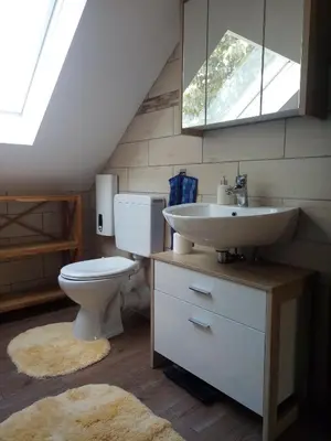 Ein Badezimmer in der Unterkunft Silence Ferienwohnungen mit - 2 Apartments