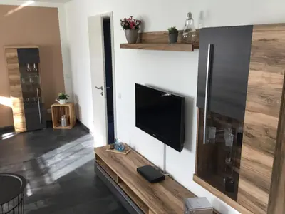TV/Unterhaltungsangebot in der Unterkunft Ferienwohnung zum Heilbrünnchen