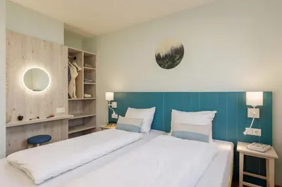 Ein Bett oder Betten in einem Zimmer der Unterkunft Center Parcs Eifel Mosel Nürburgring