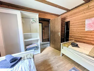 Ein Bett oder Betten in einem Zimmer der Unterkunft Apartment Ferienpark Himmelberg-2 by Interhome