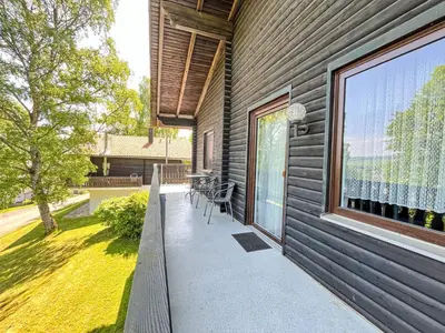 Ein Balkon oder eine Terrasse in der Unterkunft Apartment Ferienpark Himmelberg-2 by Interhome