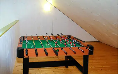 Eine Spielezimmer in der Unterkunft Ferienhaus 2 Wolfschlucht