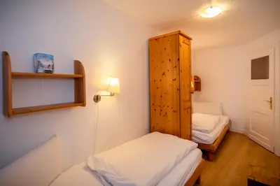 Ein Bett oder Betten in einem Zimmer der Unterkunft Weingut Josef Ehses