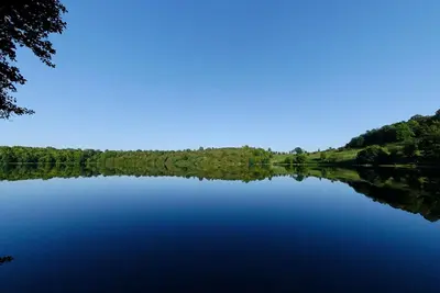 Naturlandschaft in der Nähe der Ferienwohnung
