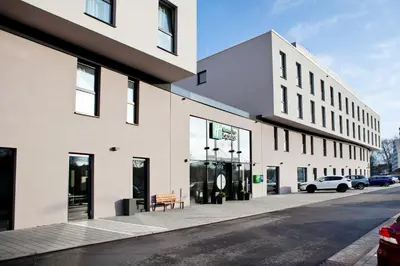 Das Gebäude in dem sich das Hotel befindet