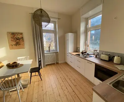 Küche/Küchenzeile in der Unterkunft Fabelhaus