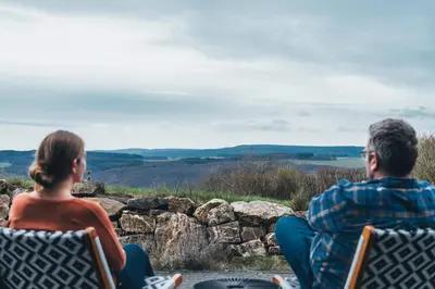 Naturlandschaft in der Nähe der Ferienwohnung