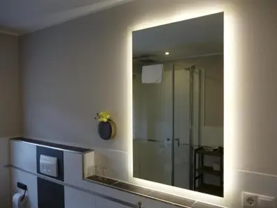 Ein Badezimmer in der Unterkunft Hotel Garni Reis