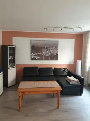 Ein Sitzbereich in der Unterkunft Ferienwohnung-Pera