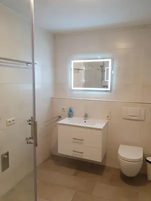 Ein Badezimmer in der Unterkunft Ferienwohnung-Pera