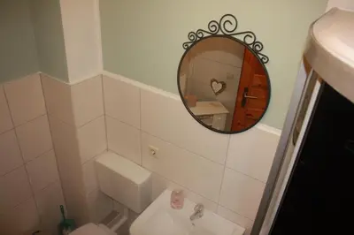 Ein Badezimmer in der Unterkunft Ferienwohnung Nink