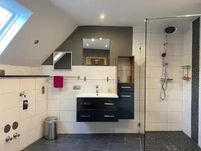 Ein Badezimmer in der Unterkunft Vintage Apartment
