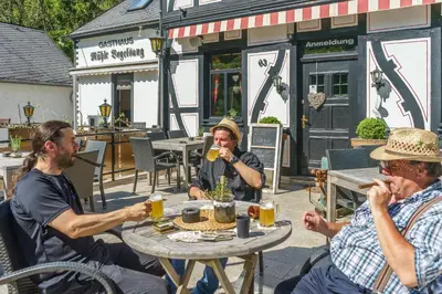 Gäste, die in der Unterkunft Historische Mühle Vogelsang übernachten