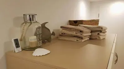 Kaffee-/Teezubehör in der Unterkunft Ferienwohnung Zur Waldkapelle