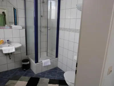 Ein Badezimmer in der Unterkunft Hotel Jägerhof