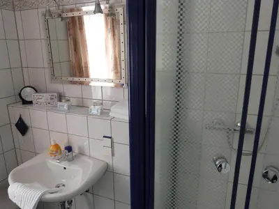 Ein Badezimmer in der Unterkunft Hotel Jägerhof
