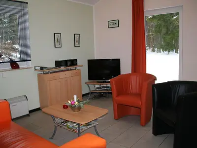 TV/Unterhaltungsangebot in der Unterkunft Bungalow in Eifel near Forest and Mountains