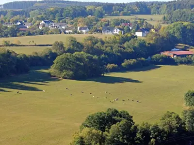 Naturlandschaft in der Nähe des Ferienhauses