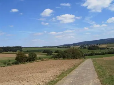 Naturlandschaft in der Nähe der Ferienwohnung
