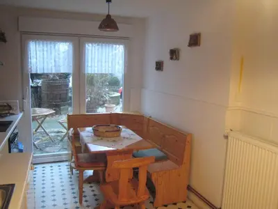 Ein Sitzbereich in der Unterkunft Morbach Hillside Mansion