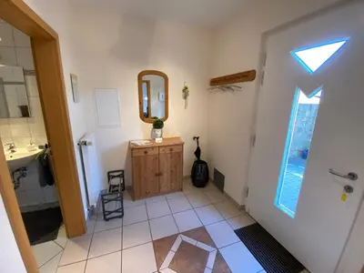 Ein Badezimmer in der Unterkunft Romantischer Aufenthalt mit Blick auf den Weinberg