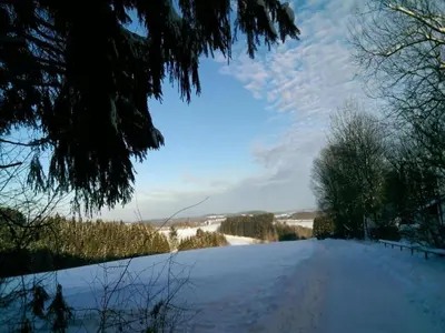 Naturlandschaft in der Nähe des Ferienhauses