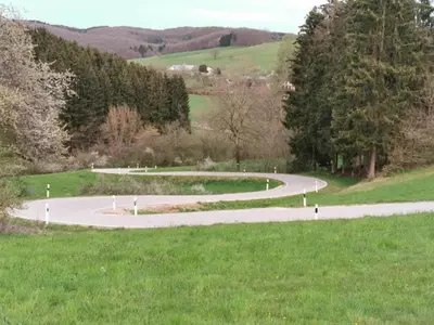Naturlandschaft in der Nähe der Ferienwohnung