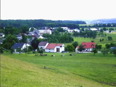 Naturlandschaft in der Nähe der Ferienwohnung