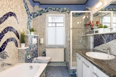 Ein Badezimmer in der Unterkunft FerienNest Bad Ems, Appartment HeimatNest