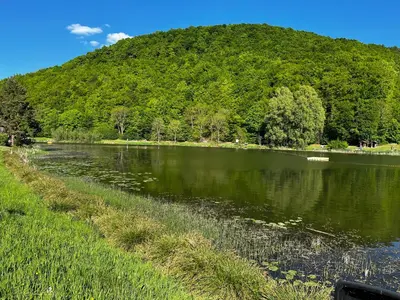 Naturlandschaft in der Nähe des Ferienhauses