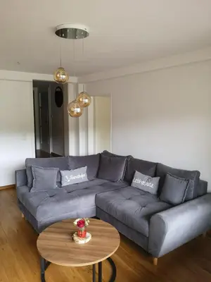 Ein Sitzbereich in der Unterkunft Hotel Hegenbarths