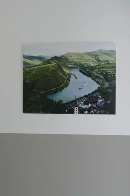 Blick auf einen Fluss in der Nähe der Ferienwohnung