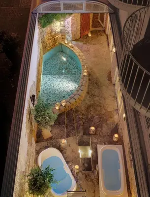 Der Swimmingpool an oder in der Nähe von LIFESTYLE Resort Zum Kurfürsten
