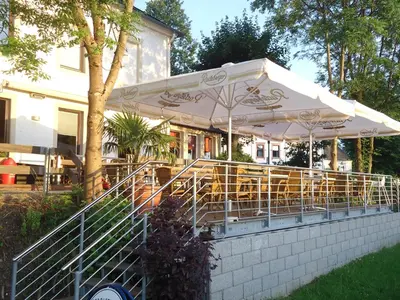 Das Gebäude in dem sich das Hotel befindet