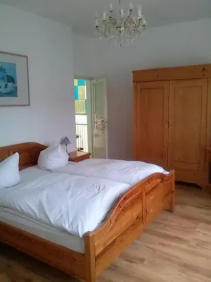 Ein Bett oder Betten in einem Zimmer der Unterkunft Hotel Prinz Eitel
