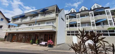 Das Gebäude in dem sich das Hotel befindet