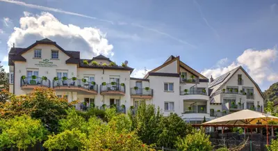 Das Gebäude in dem sich das Hotel befindet
