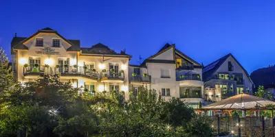 Das Gebäude in dem sich das Hotel befindet