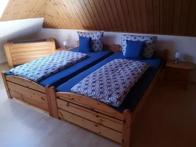 Ein Bett oder Betten in einem Zimmer der Unterkunft Casa Mosella