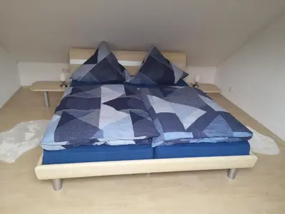 Ein Bett oder Betten in einem Zimmer der Unterkunft Casa Mosella