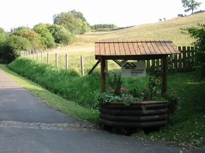 Ein Garten an der Unterkunft Haus 2 - Typ A (Appartement)