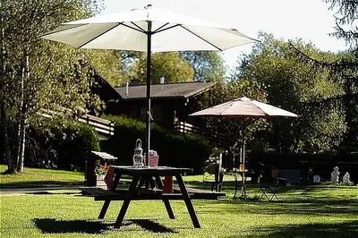 Ein Garten an der Unterkunft Haus 2 - Typ A (Appartement)