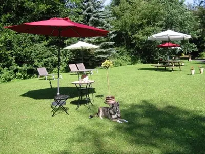 Ein Garten an der Unterkunft Haus 1 - Typ C (kombiniert)