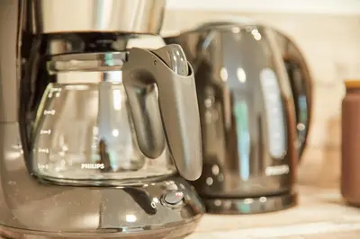 Kaffee-/Teezubehör in der Unterkunft Ferienwohnung Bella Vista Premium Appartement