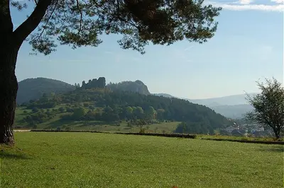 Naturlandschaft in der Nähe des Resorts