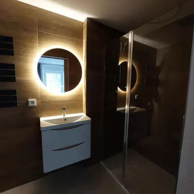 Ein Badezimmer in der Unterkunft Haus Moselliebe B&B